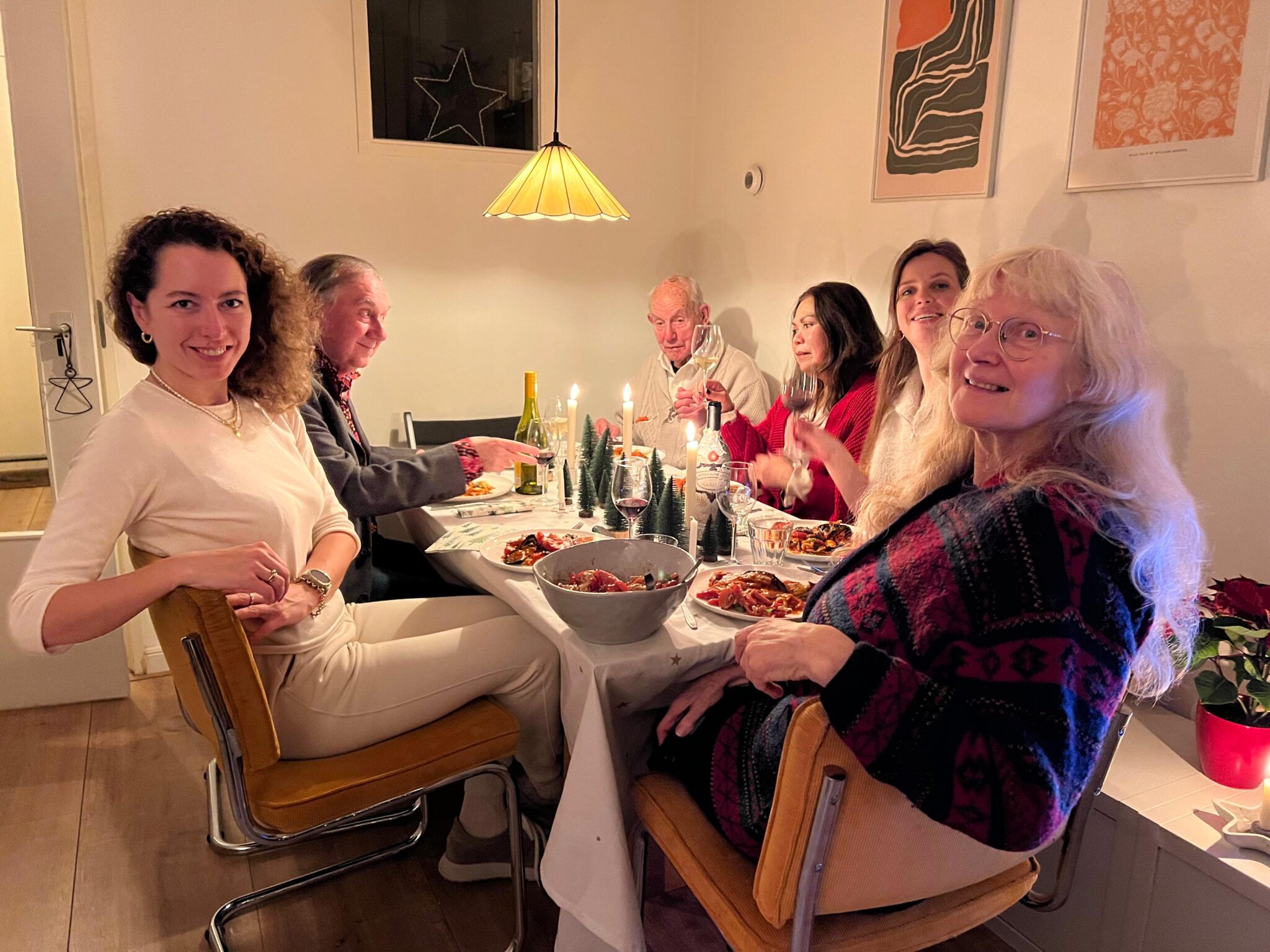 Christmas dinner at Marin’s