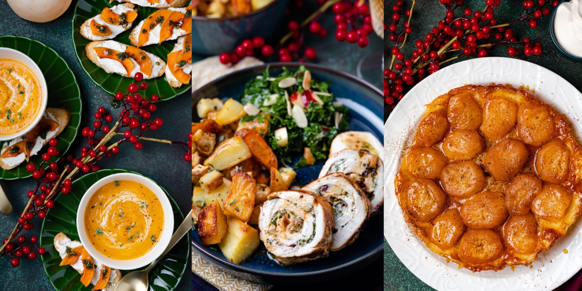 A Christmas-dinner for a small purse